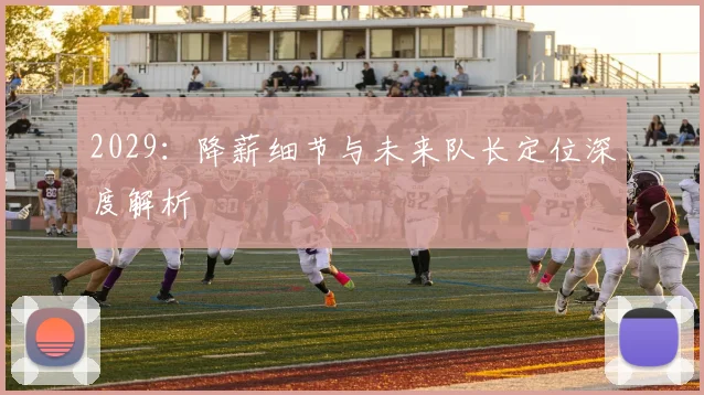 2029：降薪细节与未来队长定位深度解析